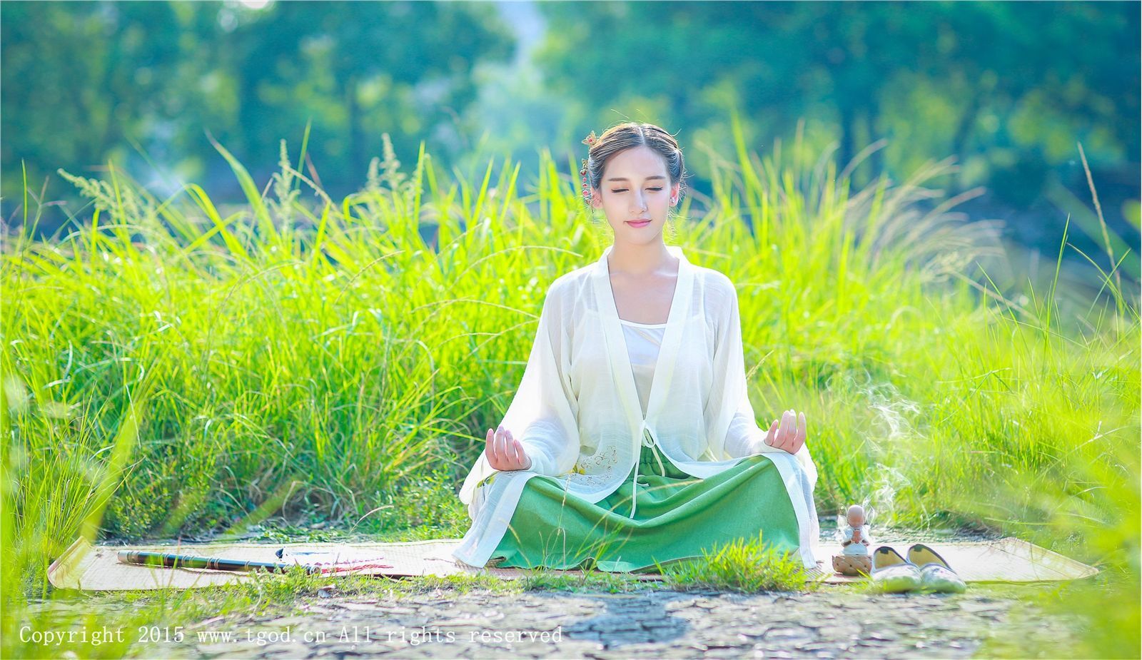 [TGOD推女神] 2015.09.22 艾希ICE 清新汉服之艾希女神